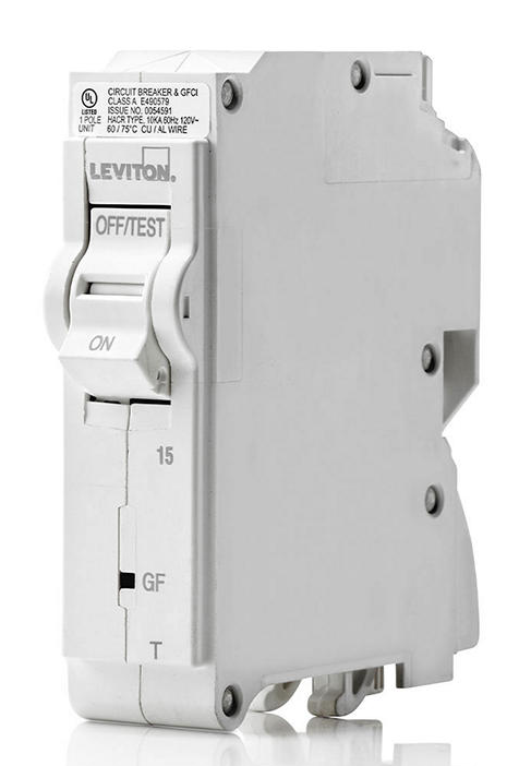 LB115-DFT - 15A 1-POLE AFCI/GFCI THERMAL MAGNETIC BRANCH CIRCUIT BREAKER