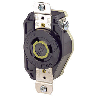 Electrical toggle switch on a white background