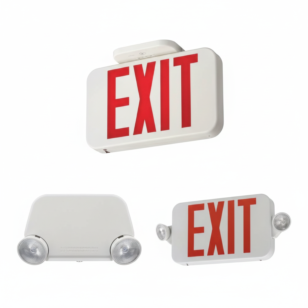 Exit And Emergency Light