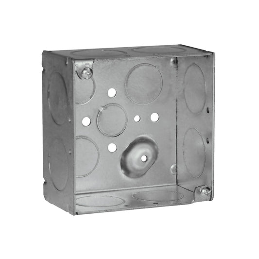 4" SQ BOX 2-1/8″ DEEP 3/4″