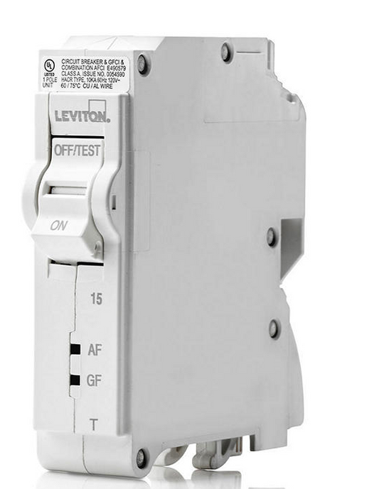 LB115-DFT -  15A 1-POLE AFCI/GFCI THERMAL MAGNETIC BRANCH CIRCUIT BREAKER